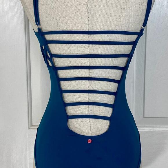 Crisscross strap one piece swimsuit by Red Carter, New ladies small bathing suit - Picture 9 of 13